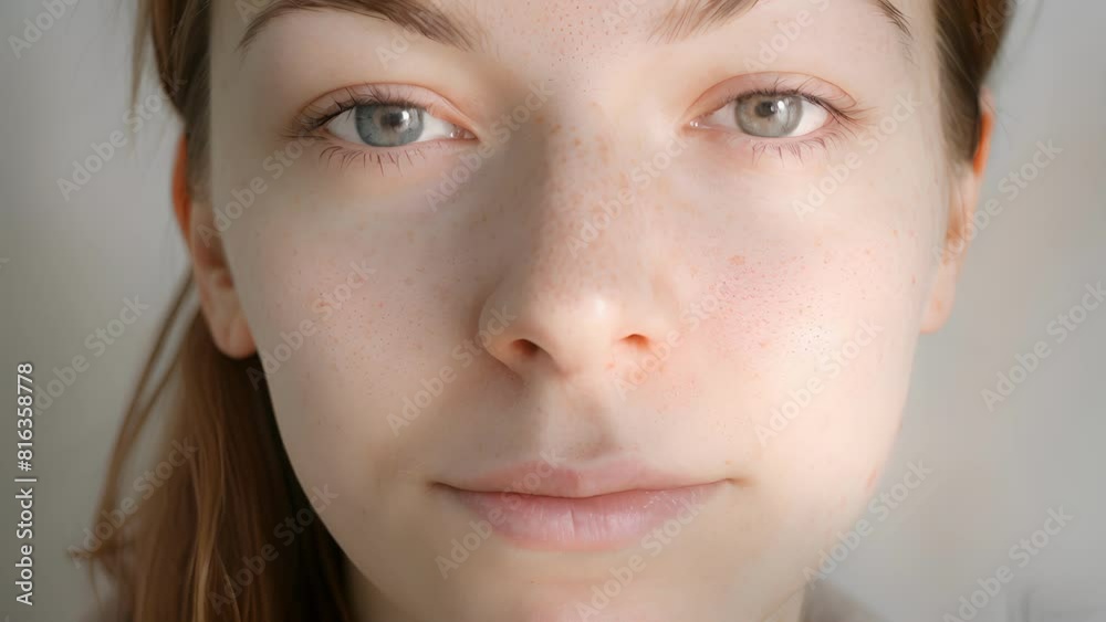 A beforeandafter shot of the vloggers skin showing the improvement in their complexion since incorporating regular sauna sessions into their routine.. A beforeandafter shot of the vloggers skin showing the improvement in their complexion since incorporating regular sauna sessions into their routine..
