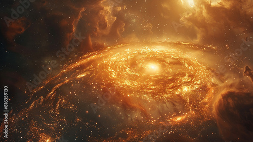 Journey Through Celestial Wonders Nebula and Star Cluster - Unveiling the Cosmic Tapestry in Spectacular Detail