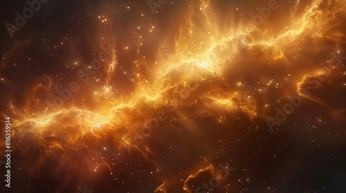 Journey Through Celestial Wonders Nebula and Star Cluster - Unveiling the Cosmic Tapestry in Spectacular Detail