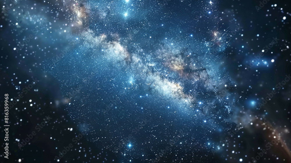 Starry Symphony Exploring a Celestial Tapestry with a Nebula in the Star Field Starry Symphony Exploring a Celestial Tapestry with a Nebula in the Star Field