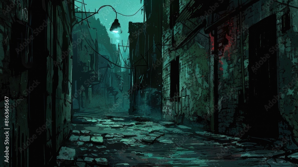Desolate street Desolate street