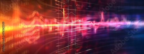 Wallpaper Mural DataDriven D Spectrogram Visualizing the Frequency Content of a Heartbeat Torontodigital.ca