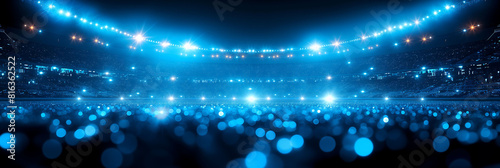 abstract background on a soccer stadium
