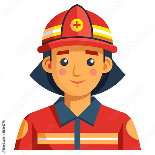 A boy and a builder, both wearing hardhats, dream of working in construction