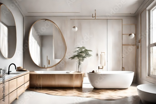 modern bathroom interior