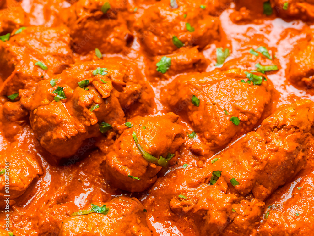 chicken tikka masala with rice and curry in a bowl chicken tikka masala with rice and curry in a bowl