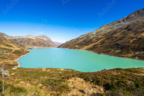 Lake Silvretta at the end of the Montafon Valley, State of Vorarlberg, Austria