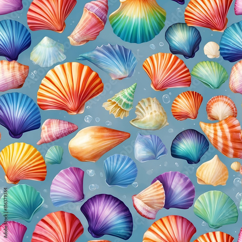 pattern with shells