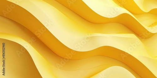 Golden waves in an abstract seamless pattern photo