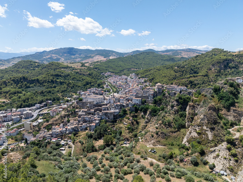 Obraz premium Aerial View - Tursi, Italy