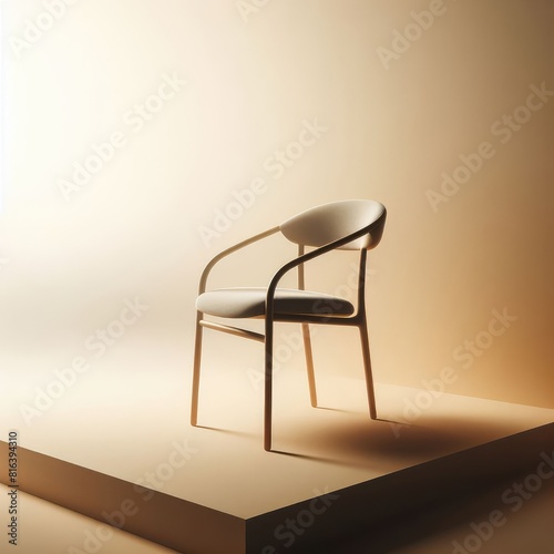 Simplicity in Style  Captivating Minimalist Chair