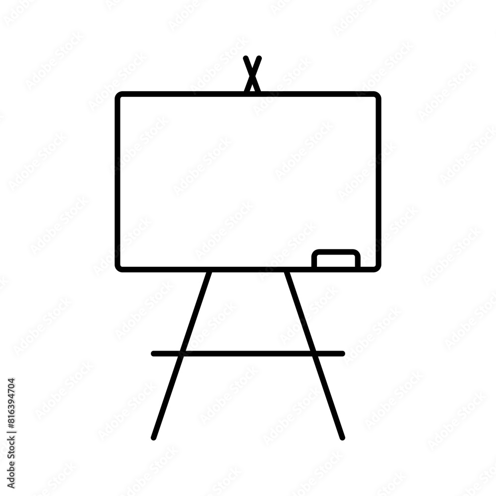 school board icon vector, simple liner illustration on white background..eps school board icon vector, simple liner illustration on white background..eps