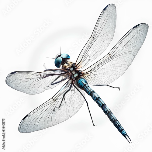Dragonflies are agile fliers, known for their iridescent wings and skill in catching mosquitoes mid-air.