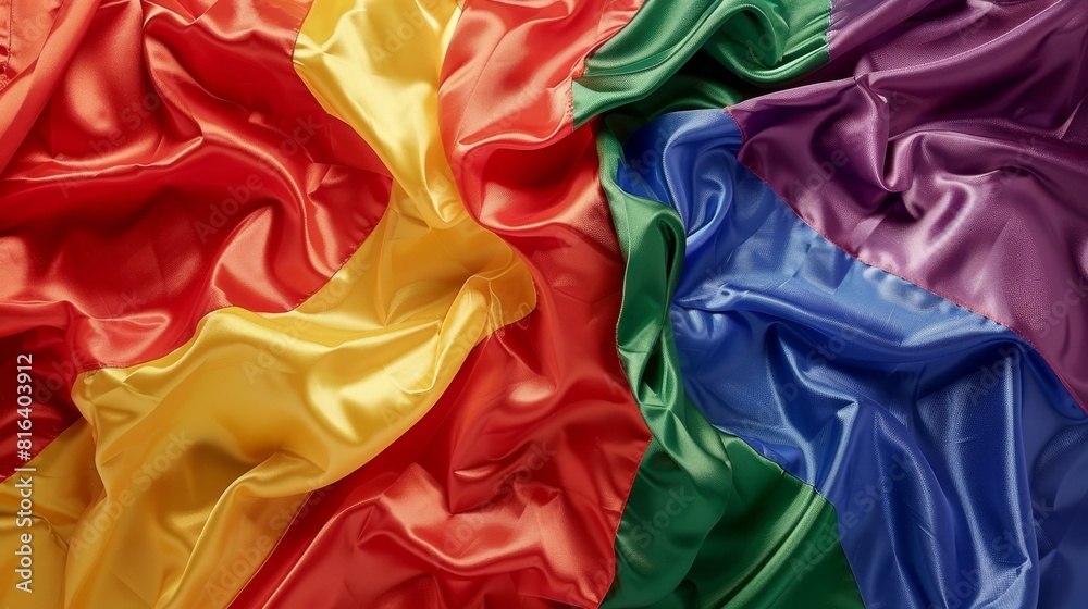 Diverse symbols and colors blend in this clean, intersectional LGBTQ Pride background. Diverse symbols and colors blend in this clean, intersectional LGBTQ Pride background.