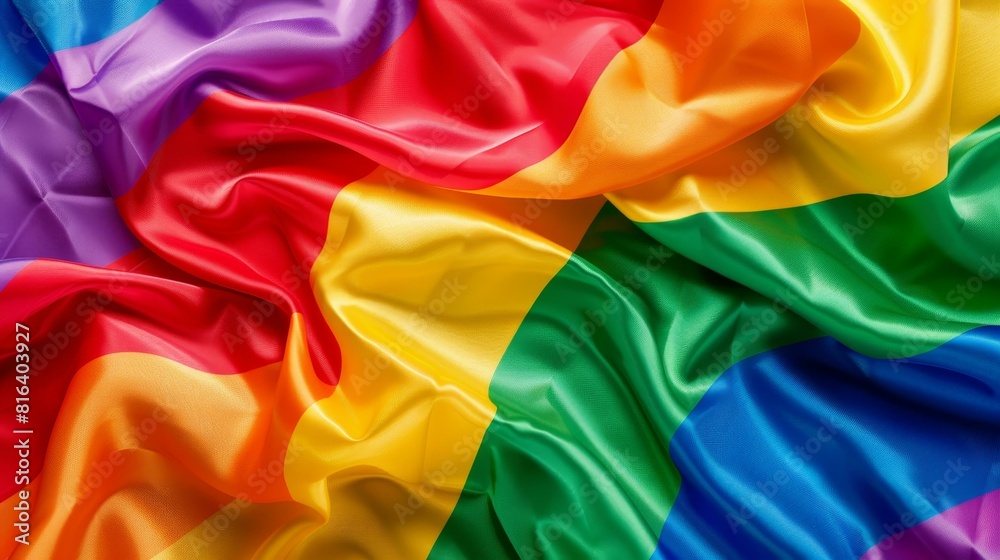 Description Clean design of a Pride background with a vivid rainbow flag spectrum, arranged in gentle waves. Description Clean design of a Pride background with a vivid rainbow flag spectrum, arranged in gentle waves.