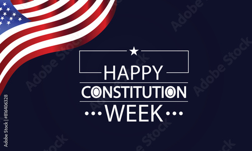 Illustrating Liberty Constitution Week and the American Flag