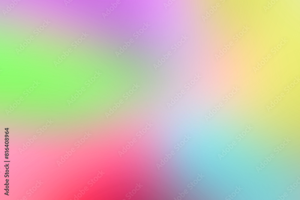Abstract  rainbow colorful smooth bright pastel gradient ombre color blend background, illustration