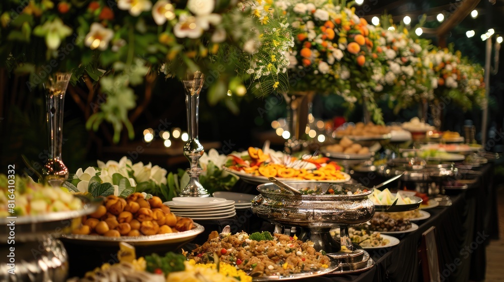 Food Celebration Party Catering Buffet Dining Culinary Experience