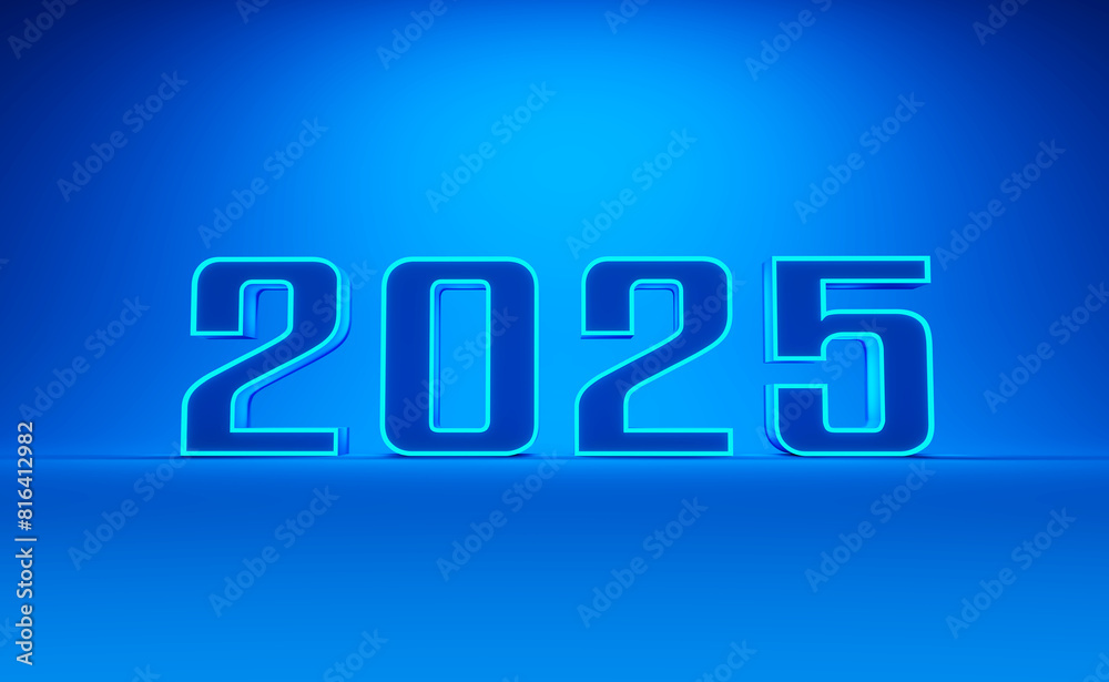 New Year 2025 Creative Design Concept - 3D Rendered Image
New Year 2025 Creative Design Concept - 3D Rendered Image
