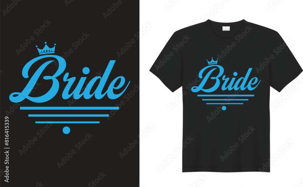 Broom and bride graphic t shirt design. Bride. Wedding lettering set. Black hand lettered greeting cards, gift tags, labels. Typography collection. Love concept. Isolated vector illustrations. Broom and bride graphic t shirt design. Bride. Wedding lettering set. Black hand lettered greeting cards, gift tags, labels. Typography collection. Love concept. Isolated vector illustrations.