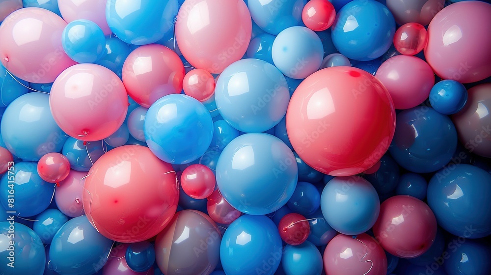 Colorful and fun party balloon background Colorful and fun party balloon background