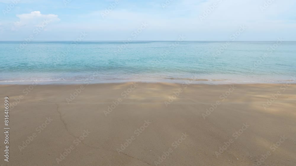 Clean white beaches and emerald green seas. atmosphere as the sunrise. Island Asia beautiful Clean white beaches and emerald green seas. atmosphere as the sunrise. Island Asia beautiful