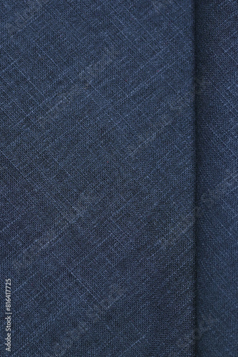 black hemp viscose natural fabric cloth color, sackcloth rough texture of textile fashion abstract background