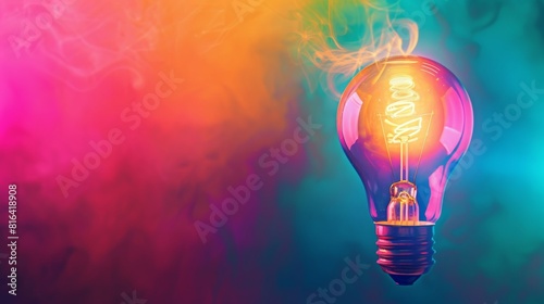 Illuminated Idea Bulb for Inspiration