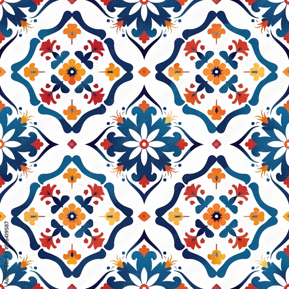 Seamless design in bright colors. Seamless design in bright colors.