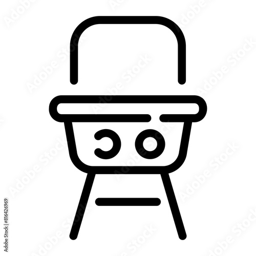 chair Line Icon