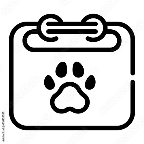 daycare Line Icon