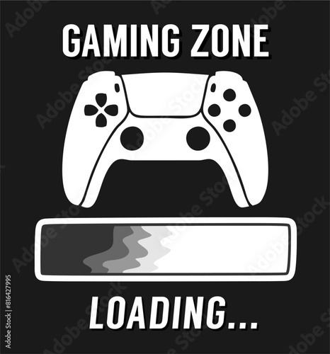 gaming zone with game console