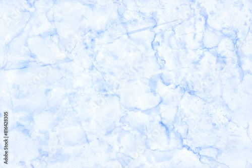 Blue pastel background marble wall texture for design art work, seamless pattern of tile stone with bright and luxury.