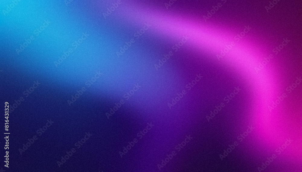 Purple and Blue Abstract Gradient Grainy Noise Texture Dark Background