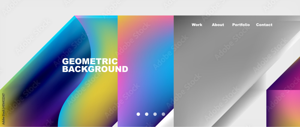 Glassmorphism geometric abstract background. Vector Illustration For Wallpaper, Banner, Background, Card, Book Illustration, landing page Glassmorphism geometric abstract background. Vector Illustration For Wallpaper, Banner, Background, Card, Book Illustration, landing page