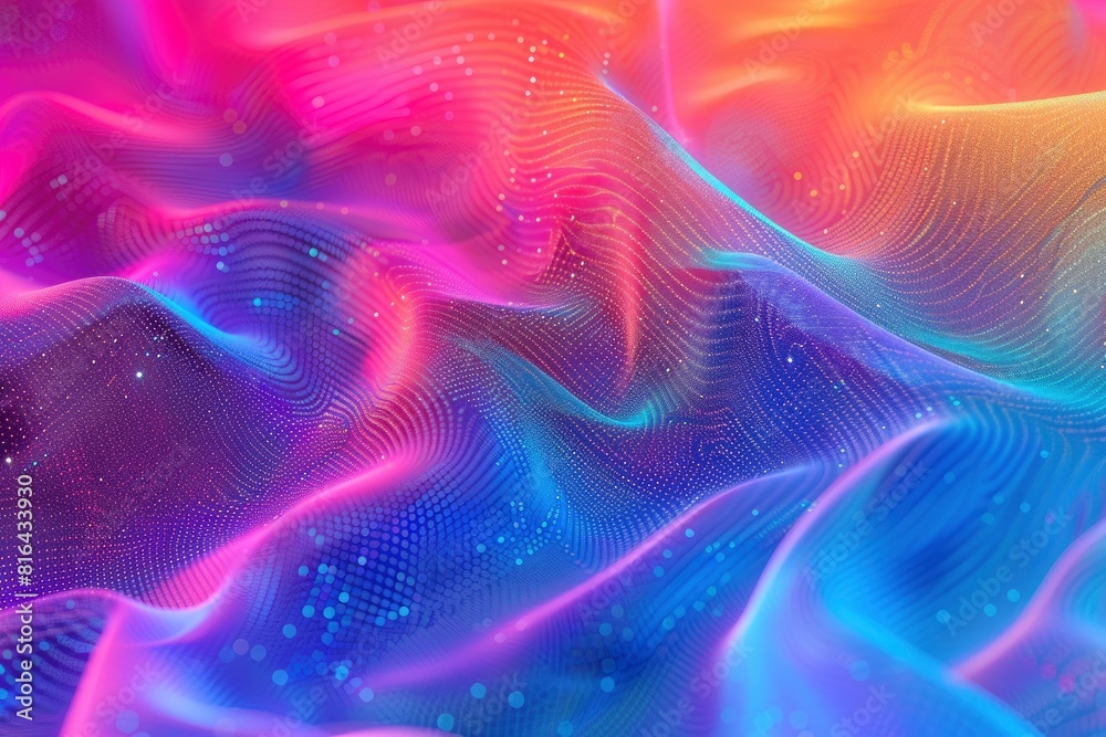 Abstract gradient grain noise effect background with blurred pattern colorful, for product design and social media - generative ai Abstract gradient grain noise effect background with blurred pattern colorful, for product design and social media - generative ai