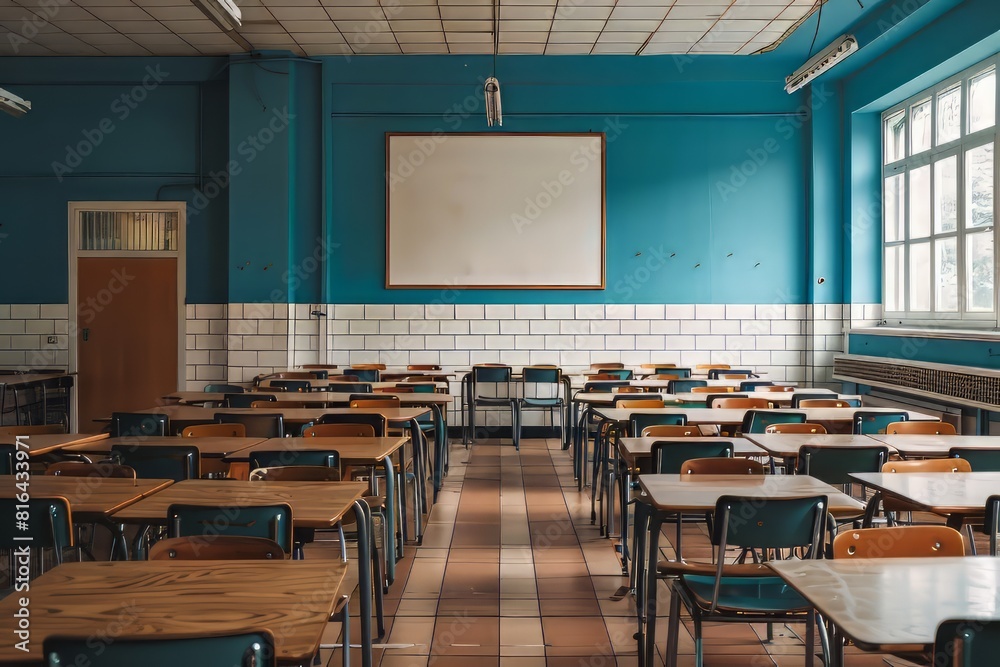 Fototapeta premium Empty Classroom