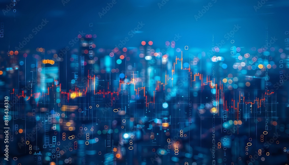 Abstract Graph and Statistics in a Modern City Network Abstract Graph and Statistics in a Modern City Network