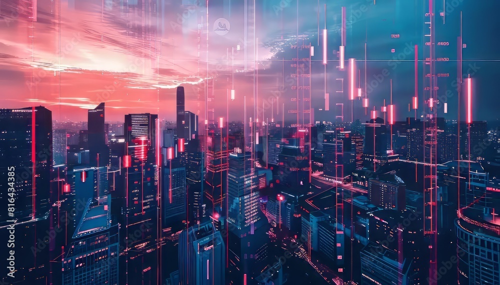 Abstract Graph and Statistics in a Modern City Network Abstract Graph and Statistics in a Modern City Network