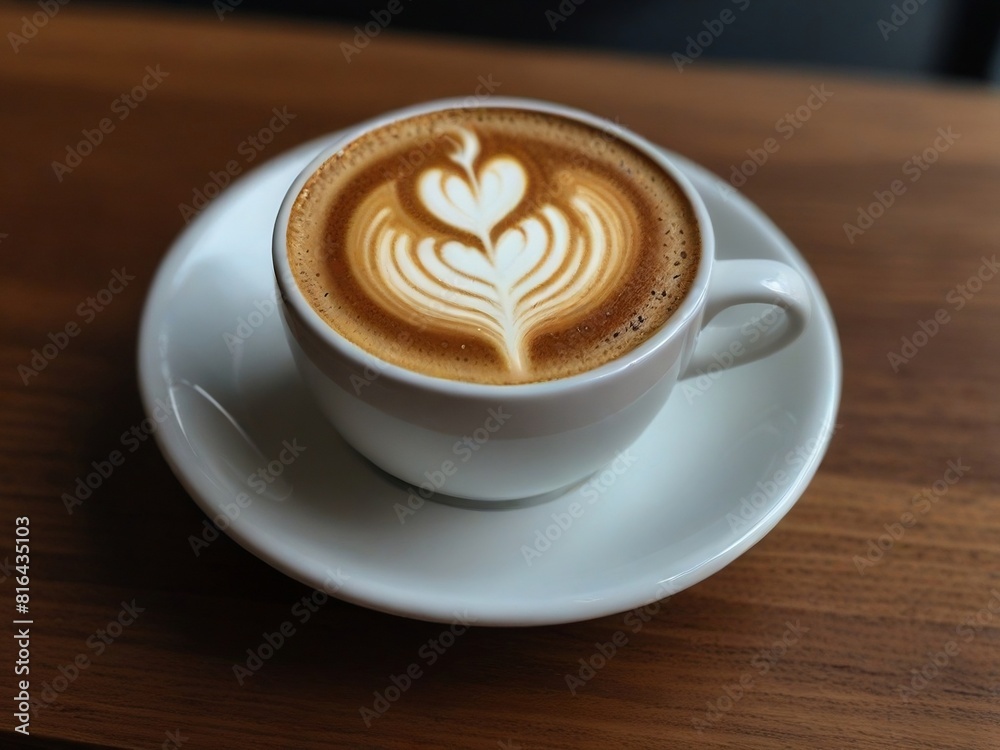cup of latte art coffee cup of latte art coffee