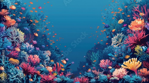 banner background of National Endangered Species Day theme banner design for microstock  no text  and wide copy space
