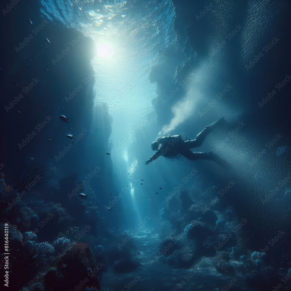 Diving Adventure: Exploring the Hidden Beauty of the Deep Sea Diving Adventure: Exploring the Hidden Beauty of the Deep Sea