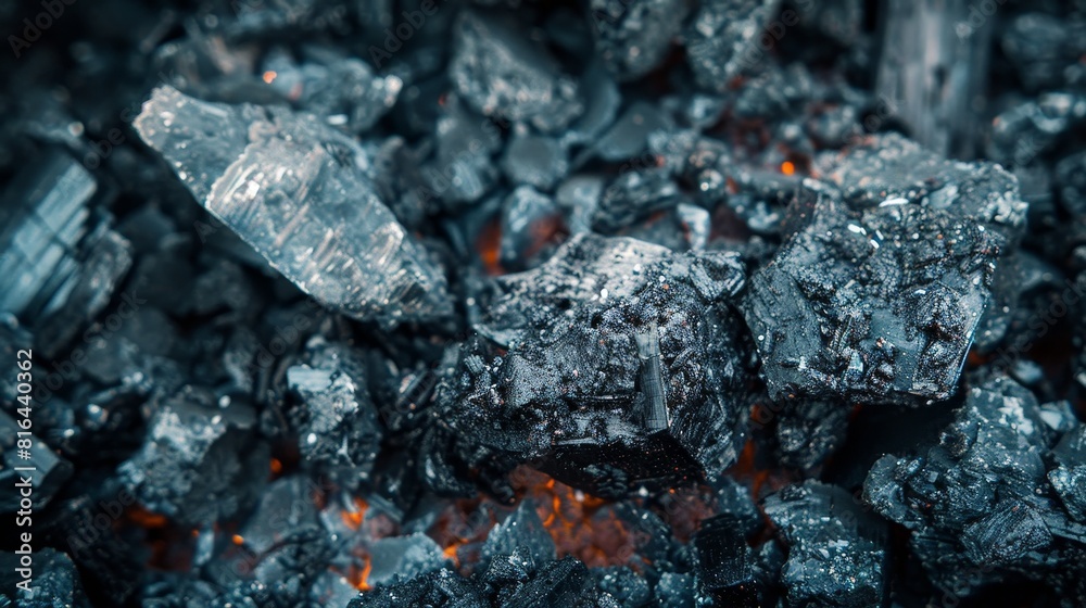 Detailed close-up of cremation ashes, reflecting the solemnity of funeral rites and religious ceremonies, isolated for clarity