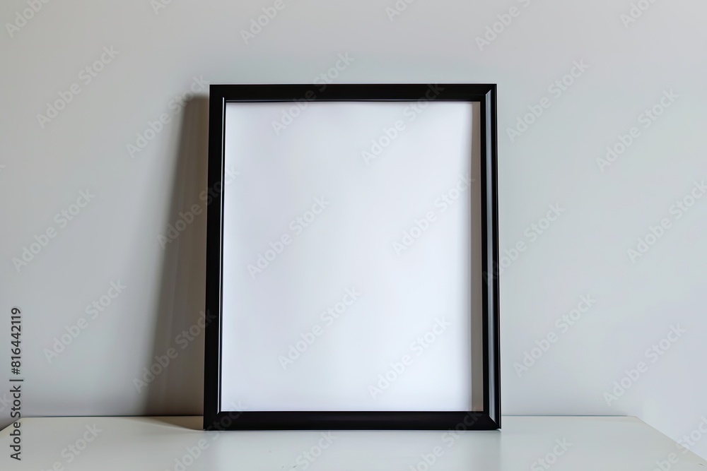 Blank Poster Mock Up Frame, Generative AI Blank Poster Mock Up Frame, Generative AI