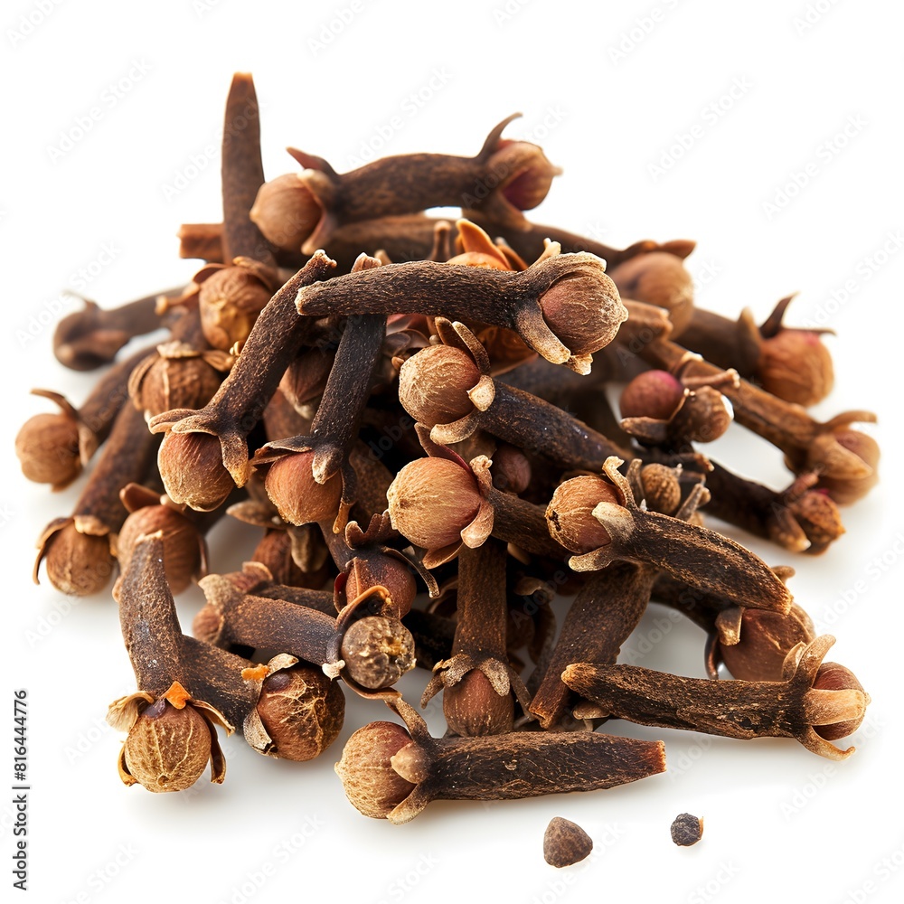 Obraz premium cloves white background isolated photo