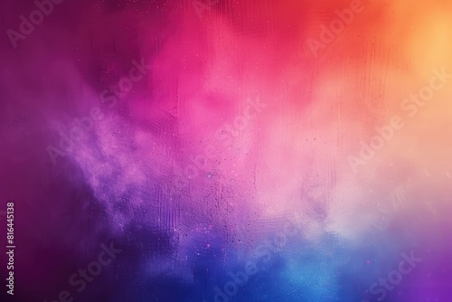 Abstract gradient grain noise effect background with blurred pattern colorful, for product design and social media - generative ai