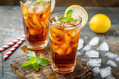Citrus Refreshment  Traditional Iced Tea Served with a Squeeze of Fresh Lemon