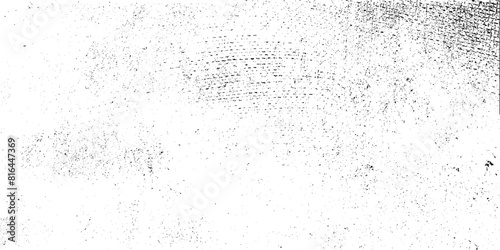Dust overlay textured. Grain noise particles. Rusted white effect. Subtle halftone texture overlay. Monochrome abstract splattered background. Grunge design elements. Vector illustration
