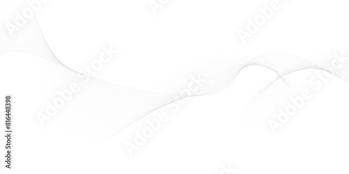 Banner with wavy lines, abstract background. Abstract flowing wave lines. Design element. 