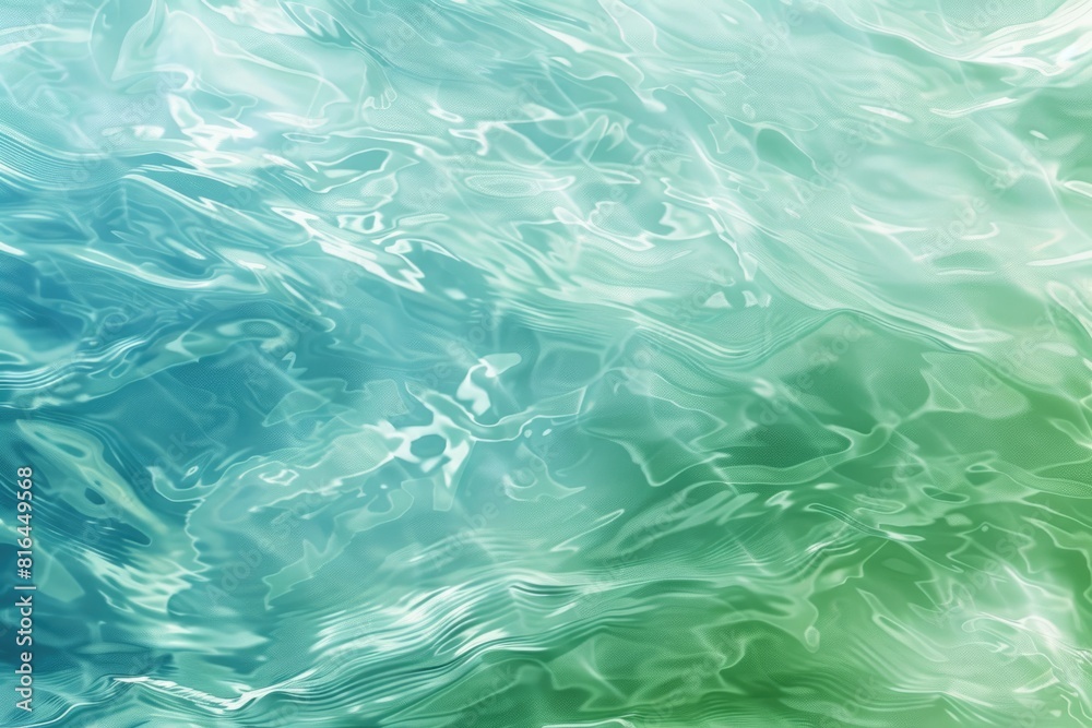 Tranquil Water. Abstract Blue and Green Water Background Fading to White Tranquil Water. Abstract Blue and Green Water Background Fading to White